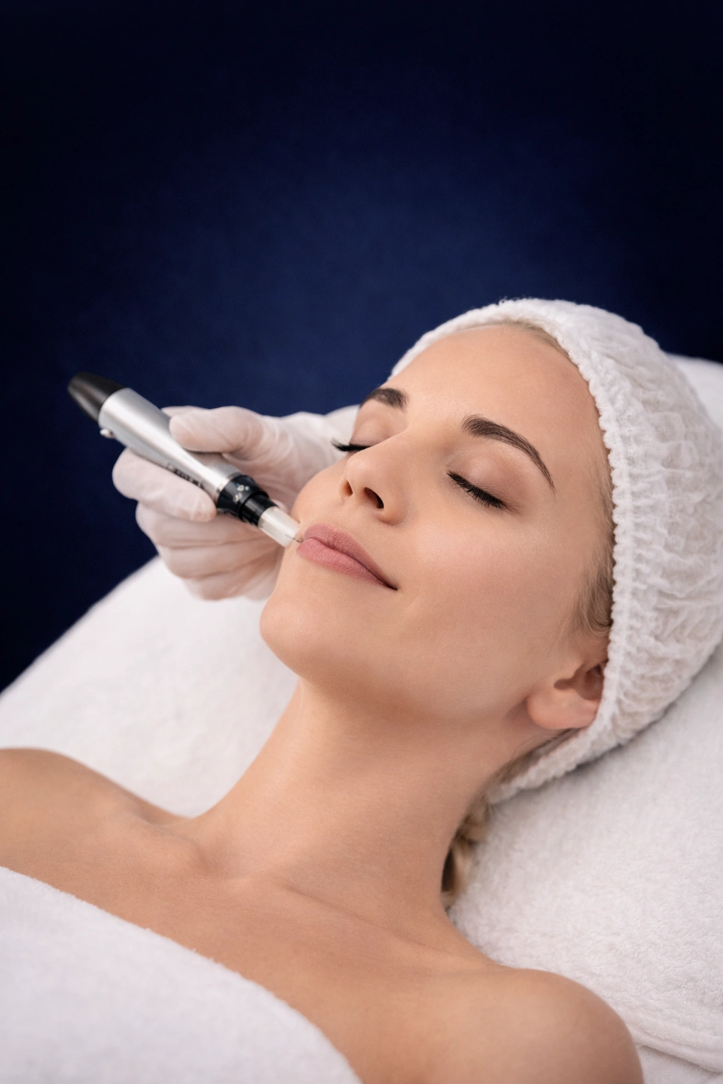 Dermapen microneedling skin treatment at Star Aesthetic Centre Durban North — collagen stimulation and skin renewal by Dr. Rajeev Bangalee